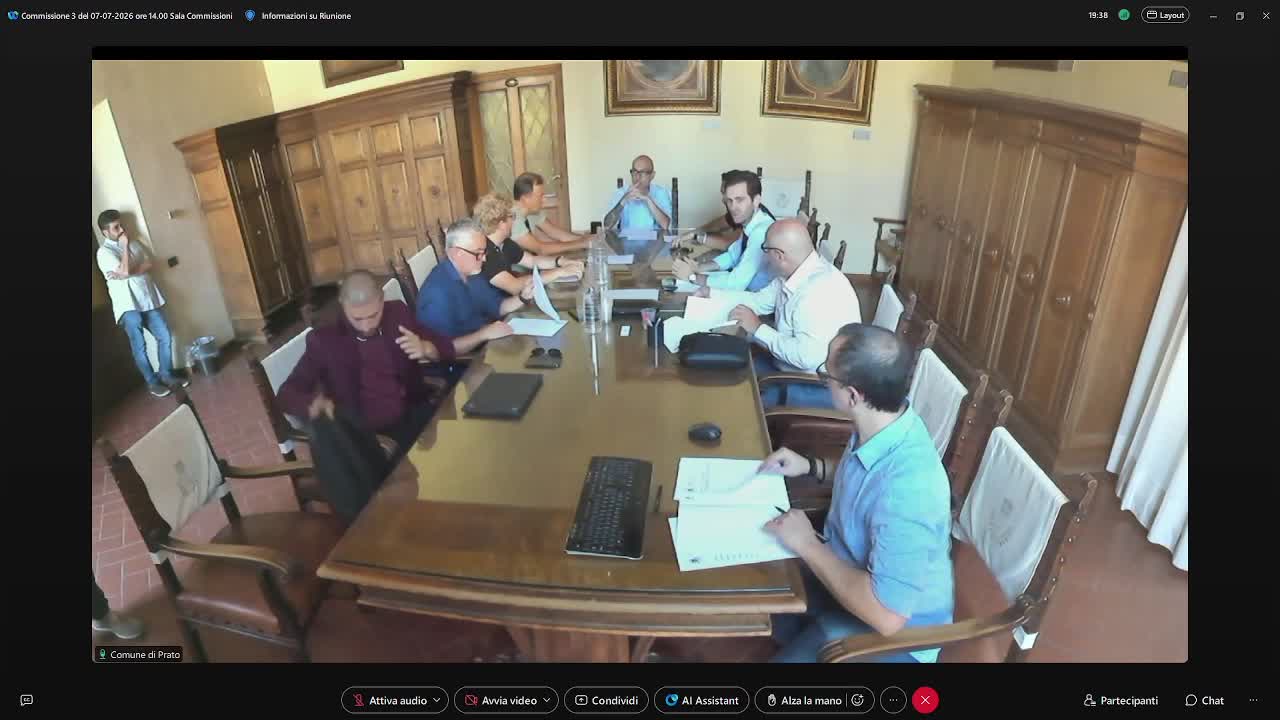 Commissione consiliare n. 3 del 07/07/2026 ore 14:00