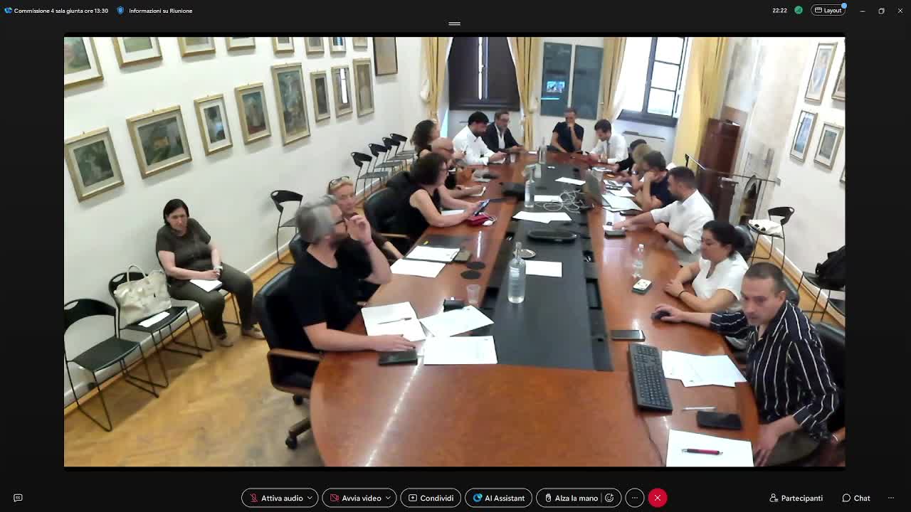 Commissione consiliare n. 4 del 16/07/2026 ore 13:30