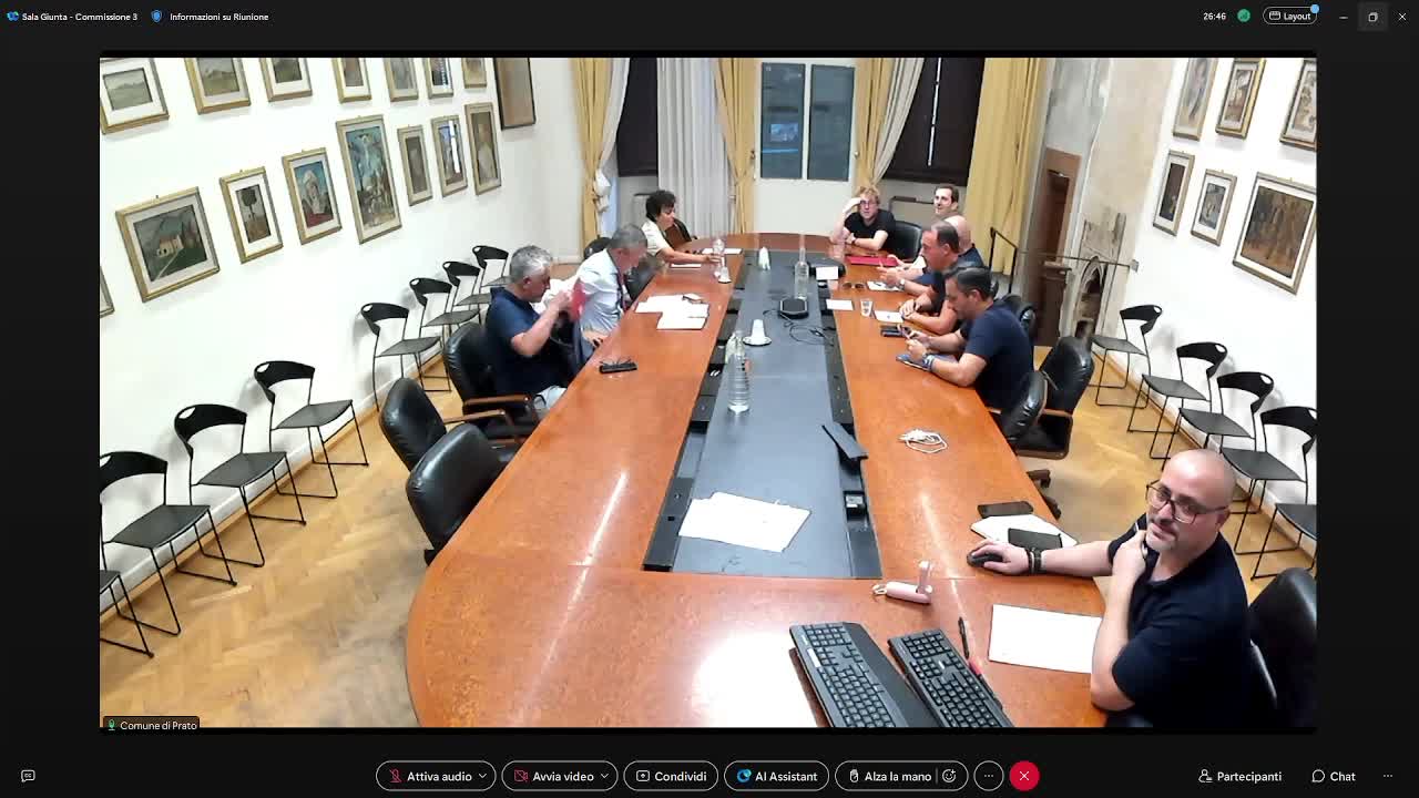 Commissione consiliare n. 3 del 20/07/2026 ore 14:30