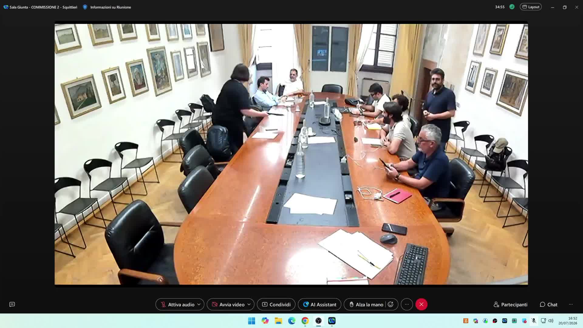 Commissione consiliare n. 2 del 20/07/2026 ore 16:30
