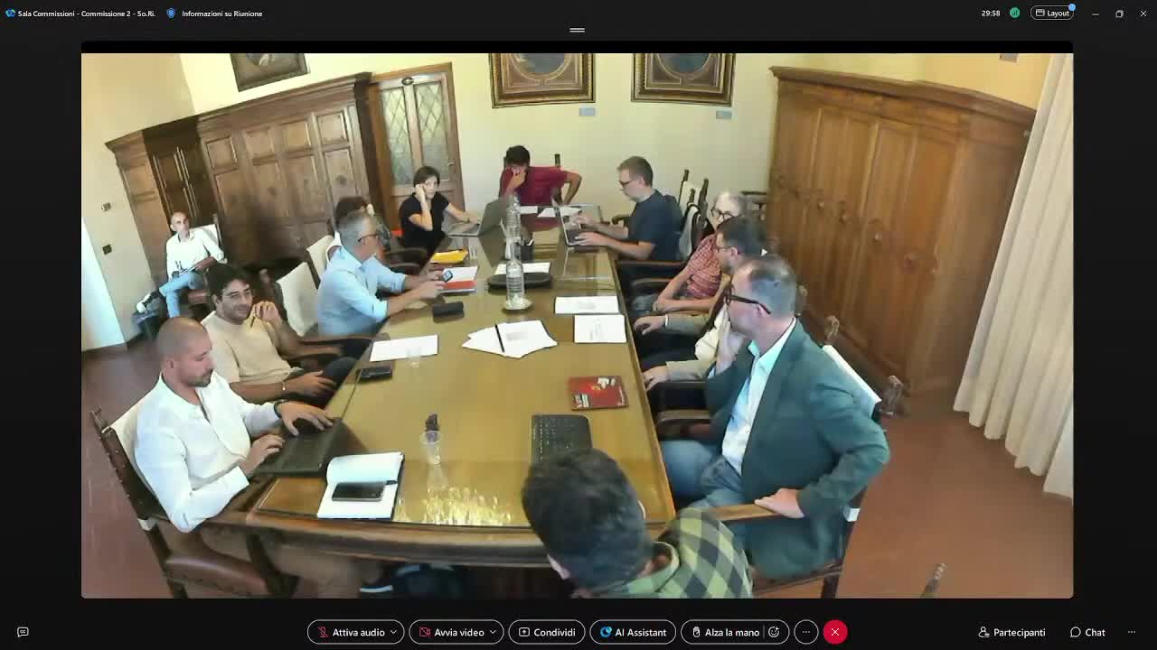 Commissione consiliare n. 2 del 14/09/2026 ore 16:30